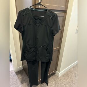 Black Scrub Star Set